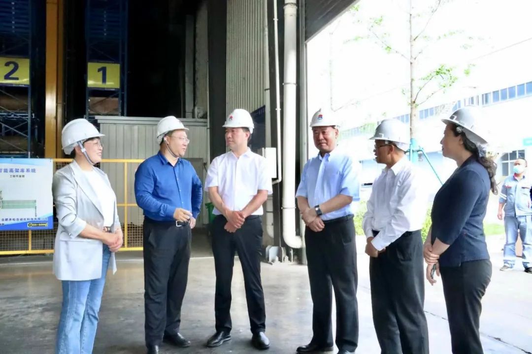 鄭州海關副關長李兆明到明泰科技調(diào)研