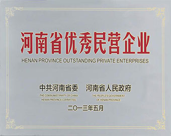 河南省優(yōu)秀民營企業(yè) 河南省優(yōu)秀民營企業(yè)